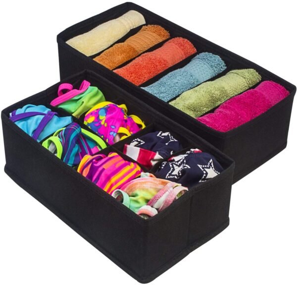 . A a 1 ORGANIZADOR MULTI-USO 4 PIEZAS 3 TAMAÑOS: LA COMBINACION PERFECTA PARA ORGANIZAR TU ROPA INTERIOR .