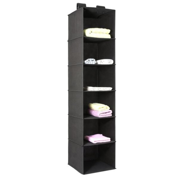 . E ORGANIZER MULTIPURPOSE 1 ORGANIZADOR COLGANTE MULTI-USO! EL SECRETO DE UN CLOSET PERFECTO: SUPER RESISTENTE 6 NIVELES.
