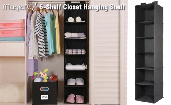 . E ORGANIZER MULTIPURPOSE 3 ORGANIZADOR COLGANTE MULTI-USO! EL SECRETO DE UN CLOSET PERFECTO: SUPER RESISTENTE 6 NIVELES.
