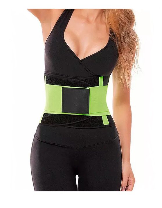 Faja Deportiva de Doble Compresión  – Cinturilla Moldeadora y Soporte Lumbar