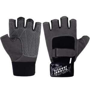 .GUANTES Guantes de Entrenamiento Trideer - Cuero Natural y Sintético con Agarre de Gel