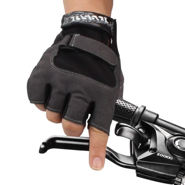 Guantes de Entrenamiento Trideer - Cuero Natural y Sintético con Agarre de Gel