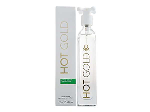 Perfume Benetton Hot Gold para Mujer - 100ml Eau de Toilette