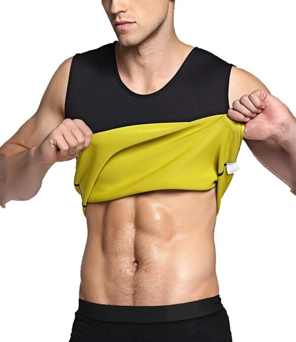 Chaleco de Entrenamiento Hot Shaper para Hombre – Neopreno Térmico con Efecto Sauna