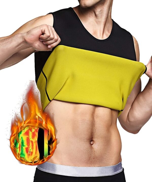 Chaleco de Entrenamiento Hot Shaper para Hombre – Neopreno Térmico con Efecto Sauna