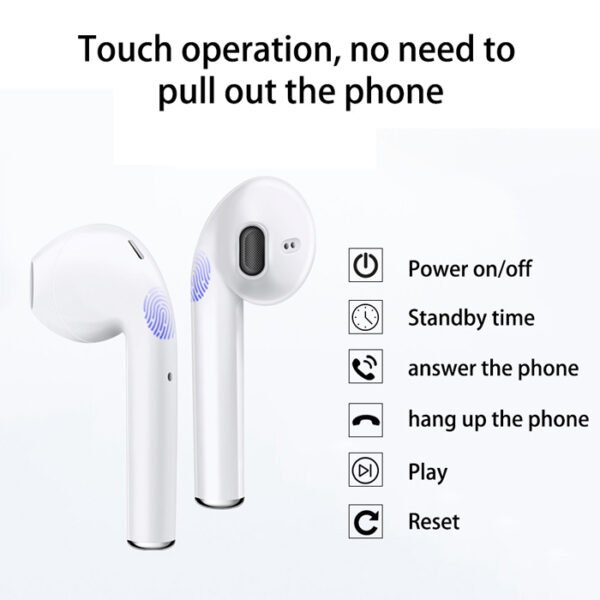 Audífonos Inalámbricos i11 TWS Bluetooth 5.0 - True Wireless Headset con Estuche de Carga