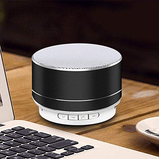 Mini Parlante Bluetooth Portátil Recargable con Manos Libres y Control de Música